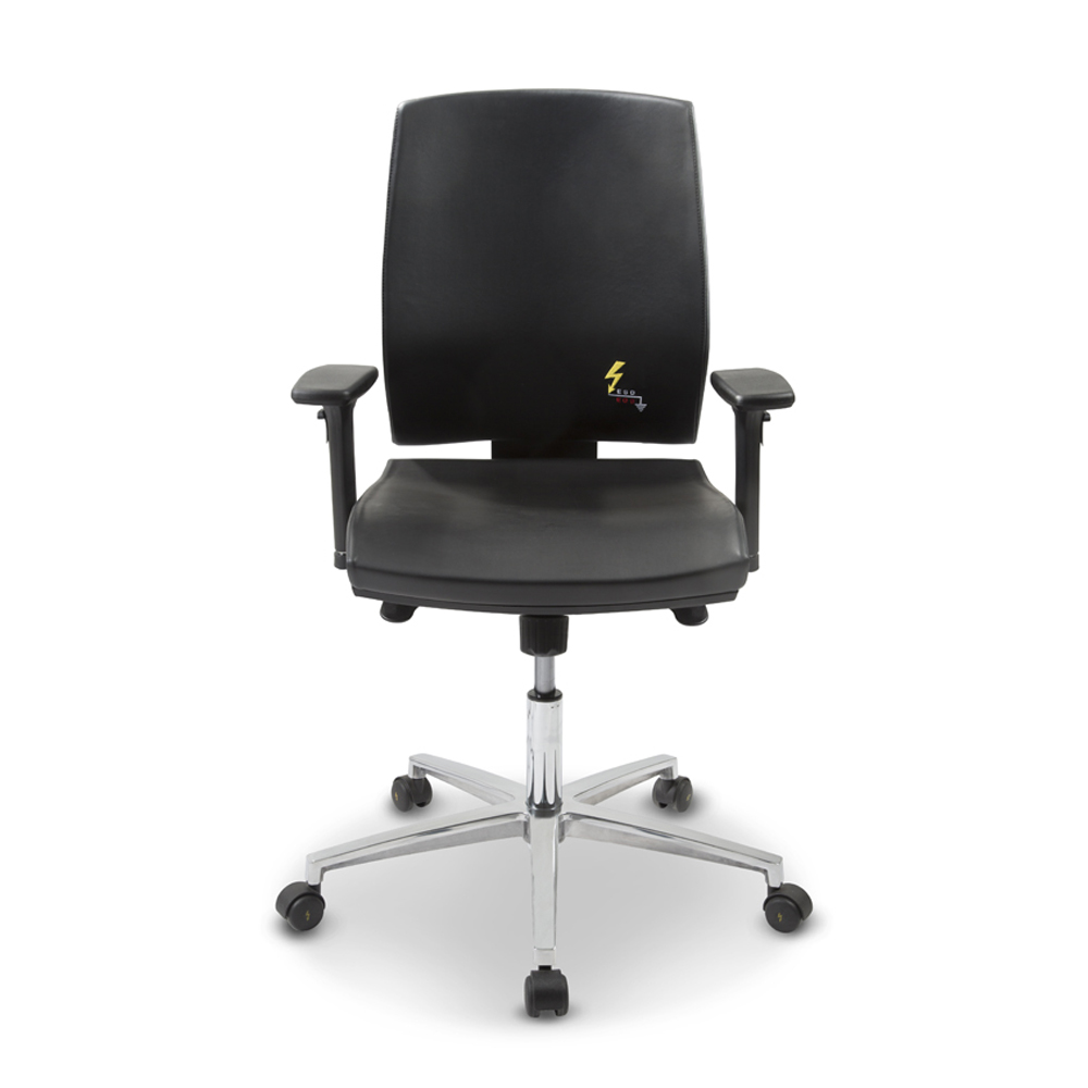 Gref 262 - Eco-leather antistatic swivel chair