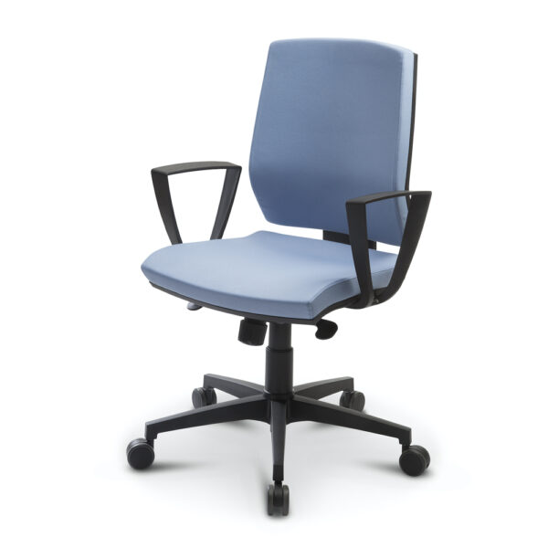 Juke 60 - Office chair with fixed armrests
