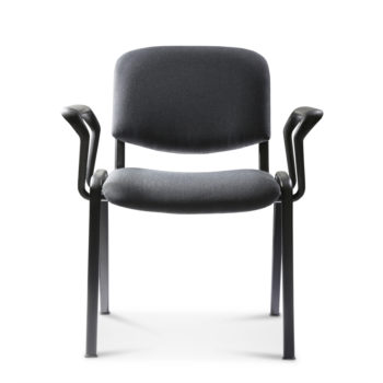 Koinè 410 - Chair for public institutions with armrests