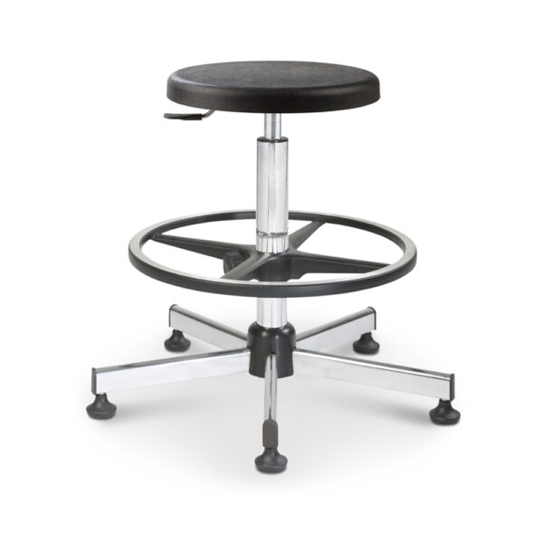 Mod. 1150 - Swivel stool with seat polyurethane