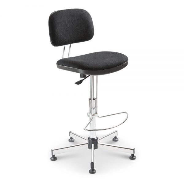 Mod. 1215 - Swivel stool upholstered
