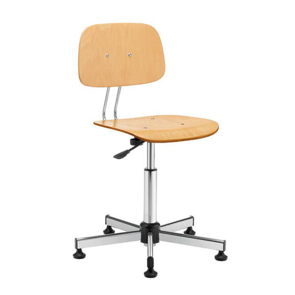 Swivel office chair mod. 1100 beech