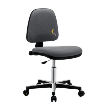 Gref 212 - Antistatic swivel chair, with castors. Fabric Esd