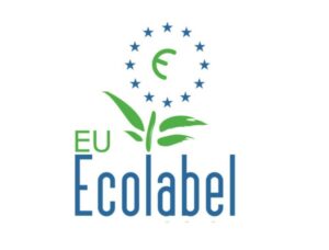 ecolabel logo, sustainable fabric
